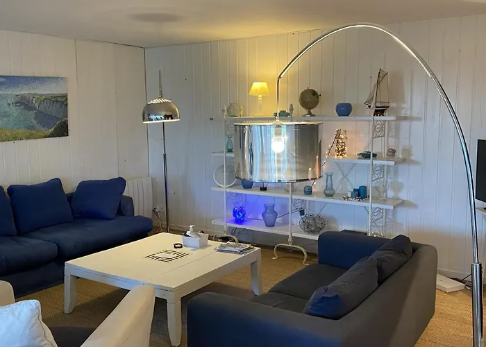 Daire Grand Duplex En Front De Avec 3 Chambres, Animaux Acceptes, Equipements Complets, - Fr-1-487-321 Cabourg